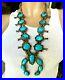 Sterling-Navajo-Indian-Squash-Blossom-Blue-Gem-Turquoise-Naja-Necklace-Rare-01-un