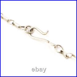 Sterling Silver 925 RARE Gary Custer Navajo Native American Horse Chain Necklace
