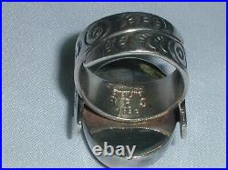 Stunning Rare- R. P. S. Rayna Platero Secatero Navajo Carnelian Ring- Size 8