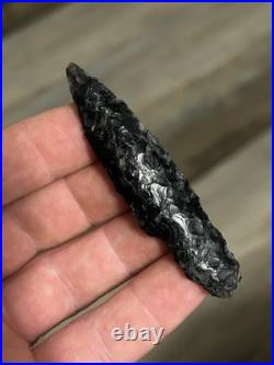 Super Fine Rare Paleo Obsidian Lind Coulee Point