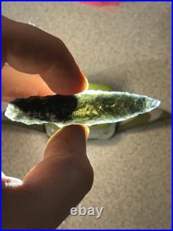 Super Fine Rare Paleo Obsidian Lind Coulee Point