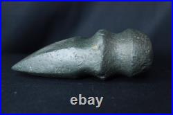 Super Rare Authentic Double Grooved Native American Axe