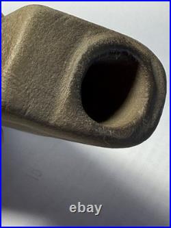 Super Rare Engraved HANDLED pipe Clark Co. Ohio Mississippian Period 6.5