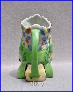 Super Rare Porcelain Schafer Vater'Native American Indian Chief' Cream Pitcher