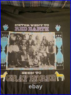 Super rare and highlighting the Native American Grey Horse & Red Earth Oklahoma