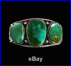 Terry Martinez Rare Gem Grade Royston Turquoise Bracelet