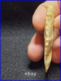 Thebes Arrowhead From Illinois Rare And Highly Sought After Authentic Artifact