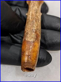 Tomachee Artifacts? ESKIMO INUITS RARE ENGRAVED NEEDLE CASING BERING