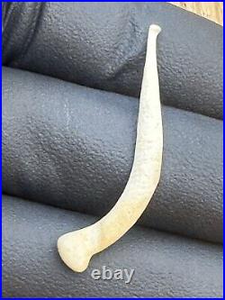 Tomachee Artifacts? ESKIMO INUITS RARE FISH HOOK SHANK KODIAK AK