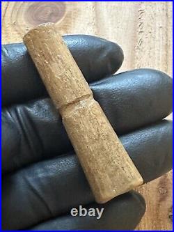 Tomachee Artifacts? ESKIMO INUITS RARE NEEDLE CASING BERING SEA ALASKA