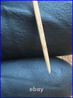 Tomachee Artifacts? ESKIMO INUITS RARE SEWING / SURGICAL NEEDLE BERING AK