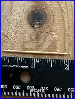 Tomachee Artifacts? ESKIMO INUITS RARE SEWING / SURGICAL NEEDLE BERING AK