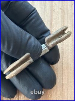 Tomachee Artifacts? ESKIMO INUITS SUPER RARE HIDE ANIMAL BRACELET BERING AK