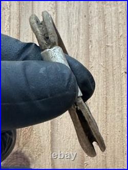 Tomachee Artifacts? ESKIMO INUITS SUPER RARE HIDE ANIMAL BRACELET BERING AK