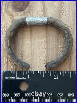 Tomachee Artifacts? ESKIMO INUITS SUPER RARE HIDE ANIMAL BRACELET BERING AK