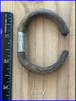 Tomachee Artifacts? ESKIMO INUITS SUPER RARE HIDE ANIMAL BRACELET BERING AK