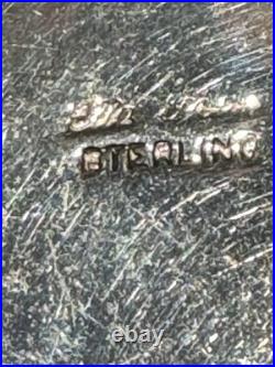 Truly Lovely Rare Ella Peter Navajo Vintage Natural Turquoise & Sterling Pendant