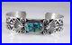 Turquoise-Navajo-Sterling-Silver-Bracelet-Rare-Hubei-Handmade-By-Andy-Cadman-01-ijcn