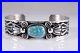 Turquoise-Navajo-Sterling-Silver-Bracelet-Rare-Red-Web-Kingman-By-Andy-Cadman-01-wa