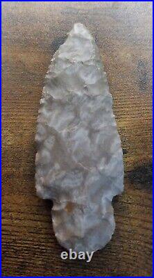 Ultra Rare Native American Arrowhead Artifact 3 5/8 From Museum A+