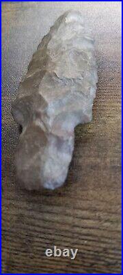 Ultra Rare Native American Arrowhead Artifact 3.5 From Museum A+