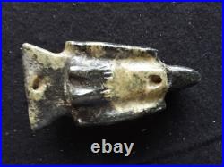 Unique Native American Birdstone, Rare Style Carved Birdstone, Atl-012508704