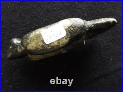 Unique Native American Birdstone, Rare Style Carved Birdstone, Atl-012508704