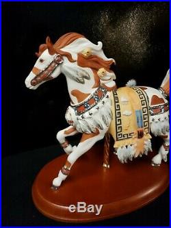 VERY RARE BEAUTIFUL NATIVE AMERICAN Carousel Horse Lenox