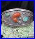 VERY-RARE-Hopi-Victor-Coochwytewa-Sterling-Silver-Coral-Turquoise-Bracelet-01-ypmj