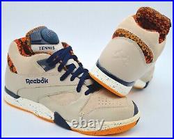 VNDS Reebok Court Victory Pump Cowboys & INDIANS Pack Khaki/Navy/Red rare 10.5