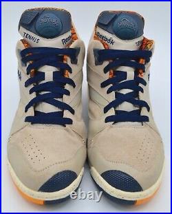 VNDS Reebok Court Victory Pump Cowboys & INDIANS Pack Khaki/Navy/Red rare 10.5