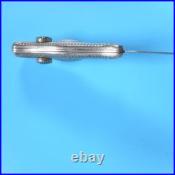 VTG Native American Navajo Letter Opener Sterling Silver Turquoise Stone RARE