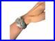 VTG-RARE-Native-American-Signed-TIC-Watch-Band-Cuff-Chief-Thunderbird-Turquoise-01-uxw