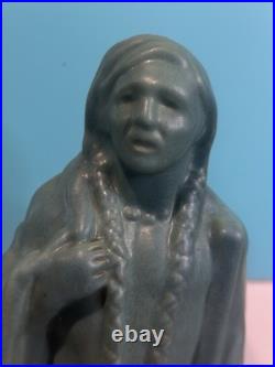 Van Briggle Pottery Rare Native American Male Figurine