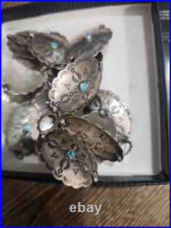 Very Old And Very Rare Hard To Find 925 sterling silver belt/necklace Tested