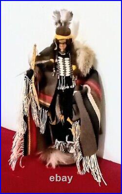 Very Rare Alex West Native-American Figurine Doll Deer Stalker 34 of 100 18