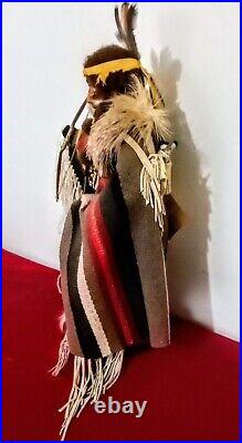 Very Rare Alex West Native-American Figurine Doll Deer Stalker 34 of 100 18