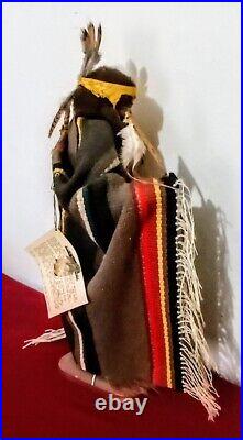 Very Rare Alex West Native-American Figurine Doll Deer Stalker 34 of 100 18