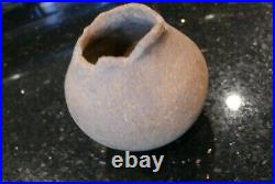 Very Rare Caddo Jar Ancient Pottery Shell Native American Indian Estate Find