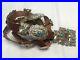 Very-Rare-Collectible-Navajo-Benson-Yazzie-Blue-Turquoise-925-Concho-Silver-Belt-01-nwij