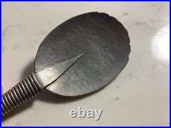 Very Rare Set Of (5) Native American Indian Turtle Spoons Must See No Reserve