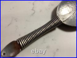 Very Rare Set Of (5) Native American Indian Turtle Spoons Must See No Reserve