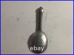 Very Rare Set Of (5) Native American Indian Turtle Spoons Must See No Reserve