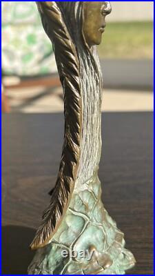 Very Rare Thomas B Maracle Native American Signed Numbered Bronze Totem 5/1000