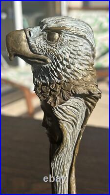 Very Rare Thomas B Maracle Native American Signed Numbered Bronze Totem 5/1000