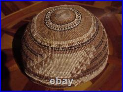 Very Rare Whilkut Basket Hat