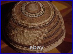 Very Rare Whilkut Basket Hat