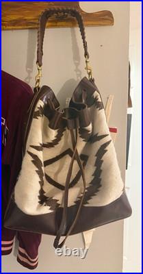 Very rare polo Ralph Lauren Native American Canvas Geometric Drawstring Bucket