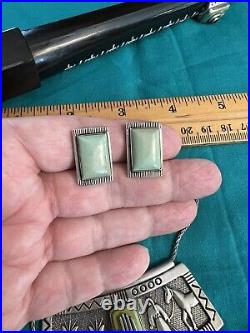 Victoria Adams Sterling Native American 4 Piece Turquoise Vintage LOT-RARE