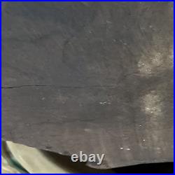 Vintage 10.5 Hand Carved Native American Chief Bust Wood Sculpture Rare Unique